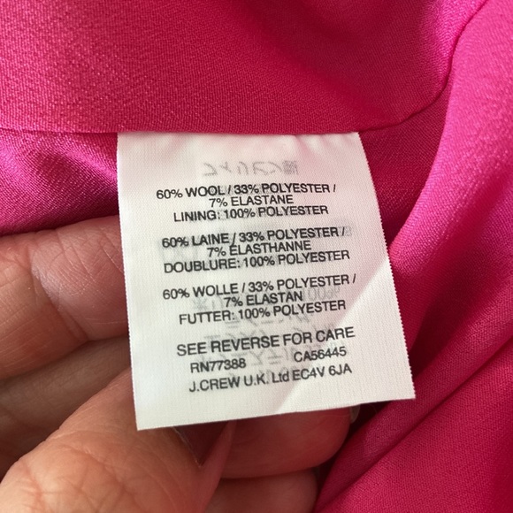 J. Crew Pink Wool Skirt - Picture 6 of 6